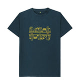 Denim Blue Books blurred